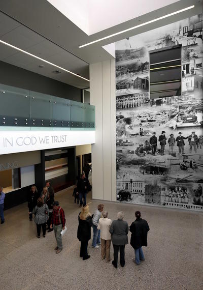 Lander County Courthouse Atrium