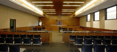 Lander County Courthouse Justice Courtroom
